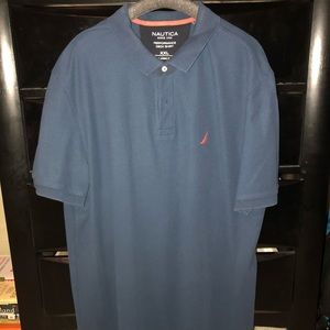 Nautica blue polo shirt